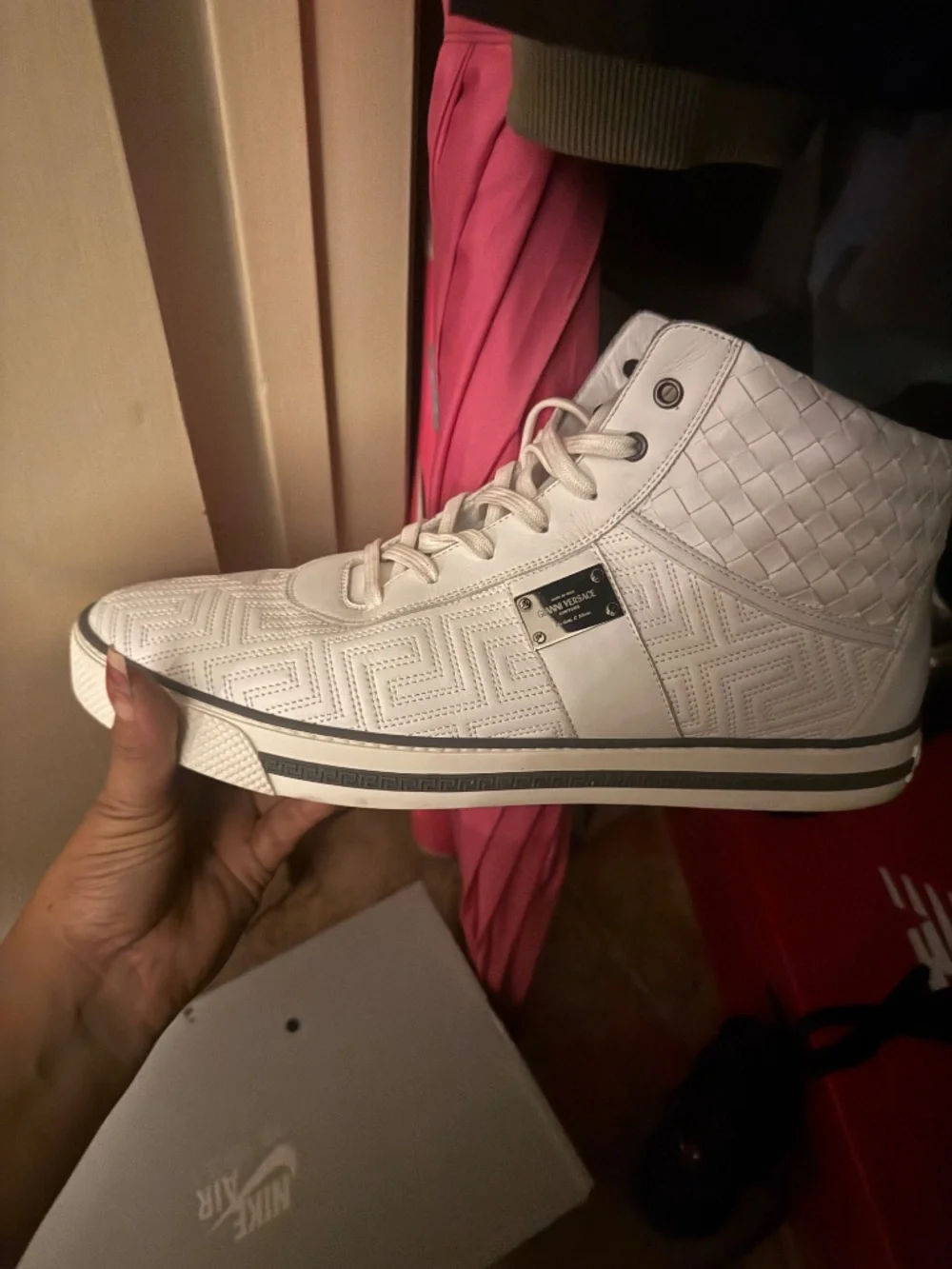 Versace men’s tennis shoes